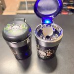 Cinzeiro para Carro com Led Clover Black - Skull Smoke